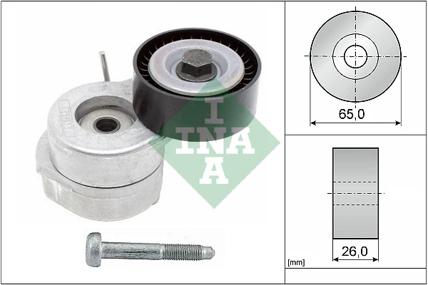 Belt Tensioner, V-ribbed belt